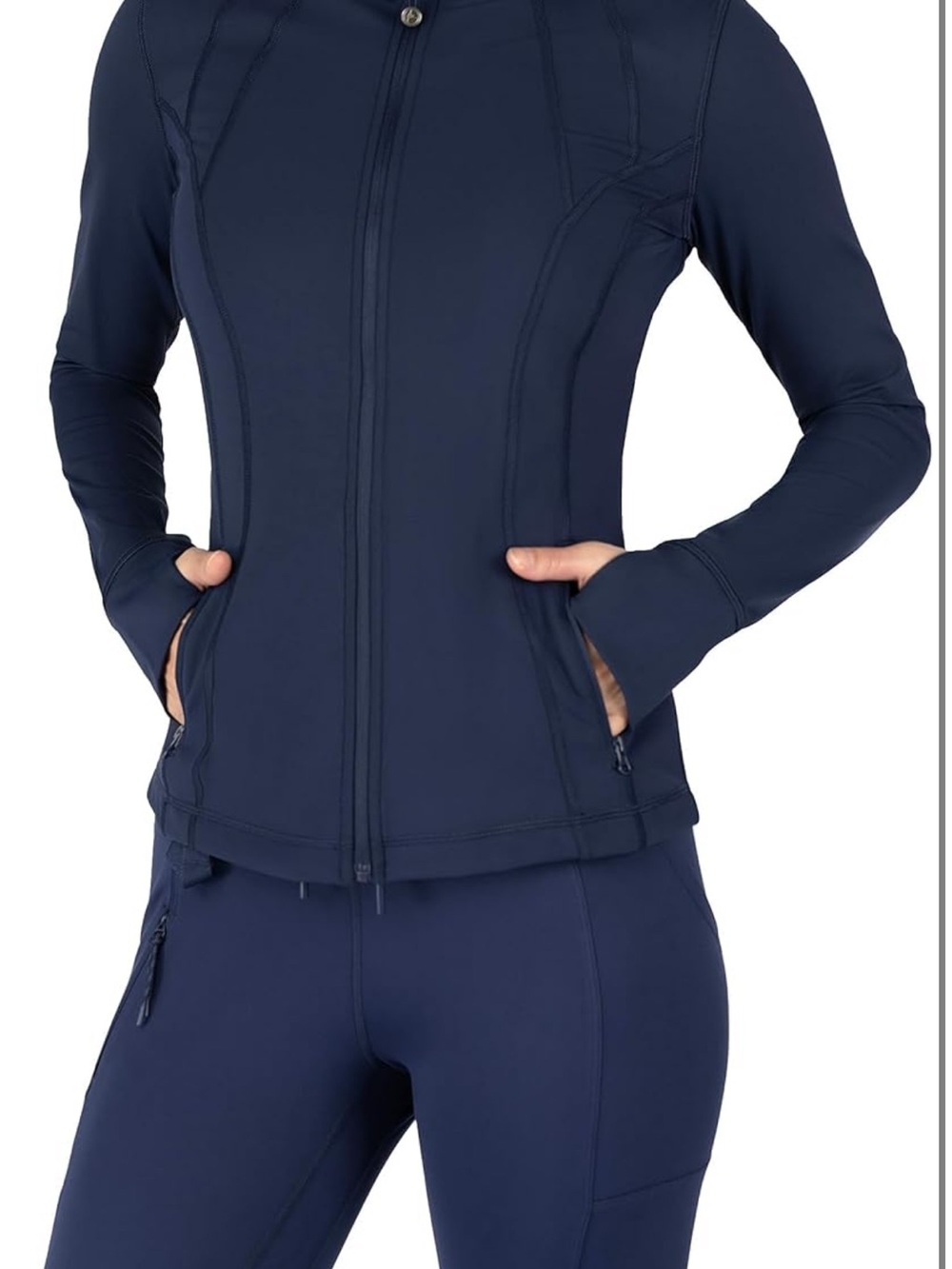 90 Degree By Reflex Slate Blue Define Jacket